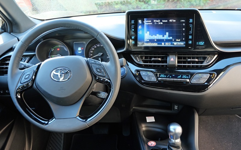 Toyota C-HR Hybrid - Copyright green car magazine