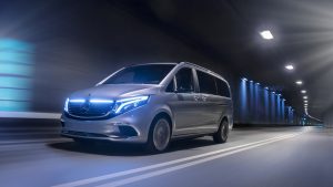 Weltpremiere Concept EQV: Concept EQV: Mercedes-Benz zeigt Ausblick auf die elektrische Zukunft der Premiere - Copyright Daimler Mercedes Benz