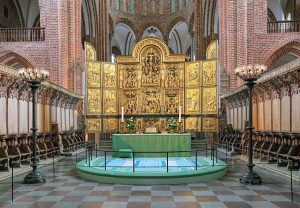 Altar in Roskilde Cathedral - Copyright