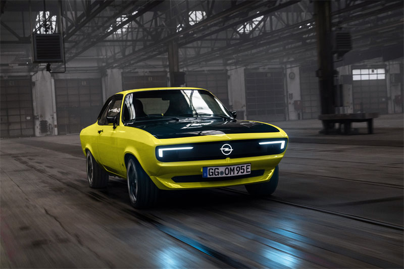 Opel Manta GSe ElektroMOD - Copyright Opel