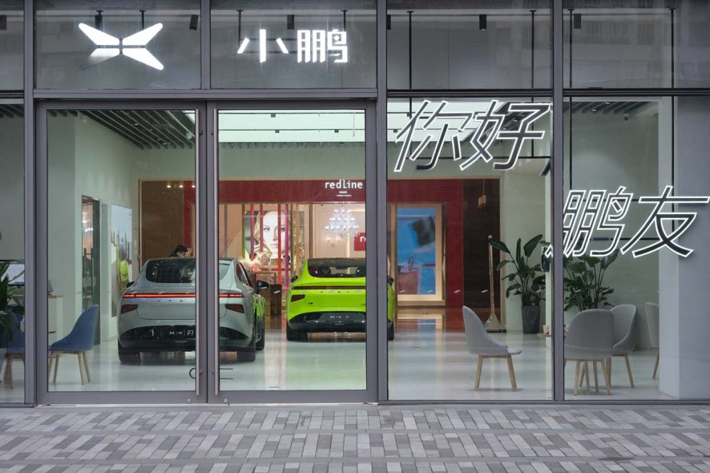 Showroom XPeng Motors in Shanghai - Robert - stock.adobe.com